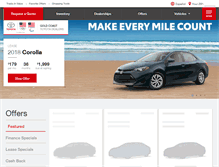 Tablet Screenshot of goldcoast.buyatoyota.com